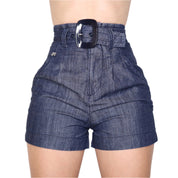 Y2K MISS SIXTY High Waisted Denim Sailor Shorts (XS/S)