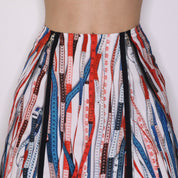 JEAN PAUL GAULTIER Tape Measure Skirt (XS) 