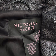 Metallic Genuine Leather Moto Jacket (S)