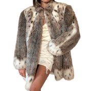 80s Faux Fur Coat (M/L)