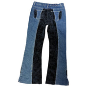 Y2K wide leg flare jeans (L)