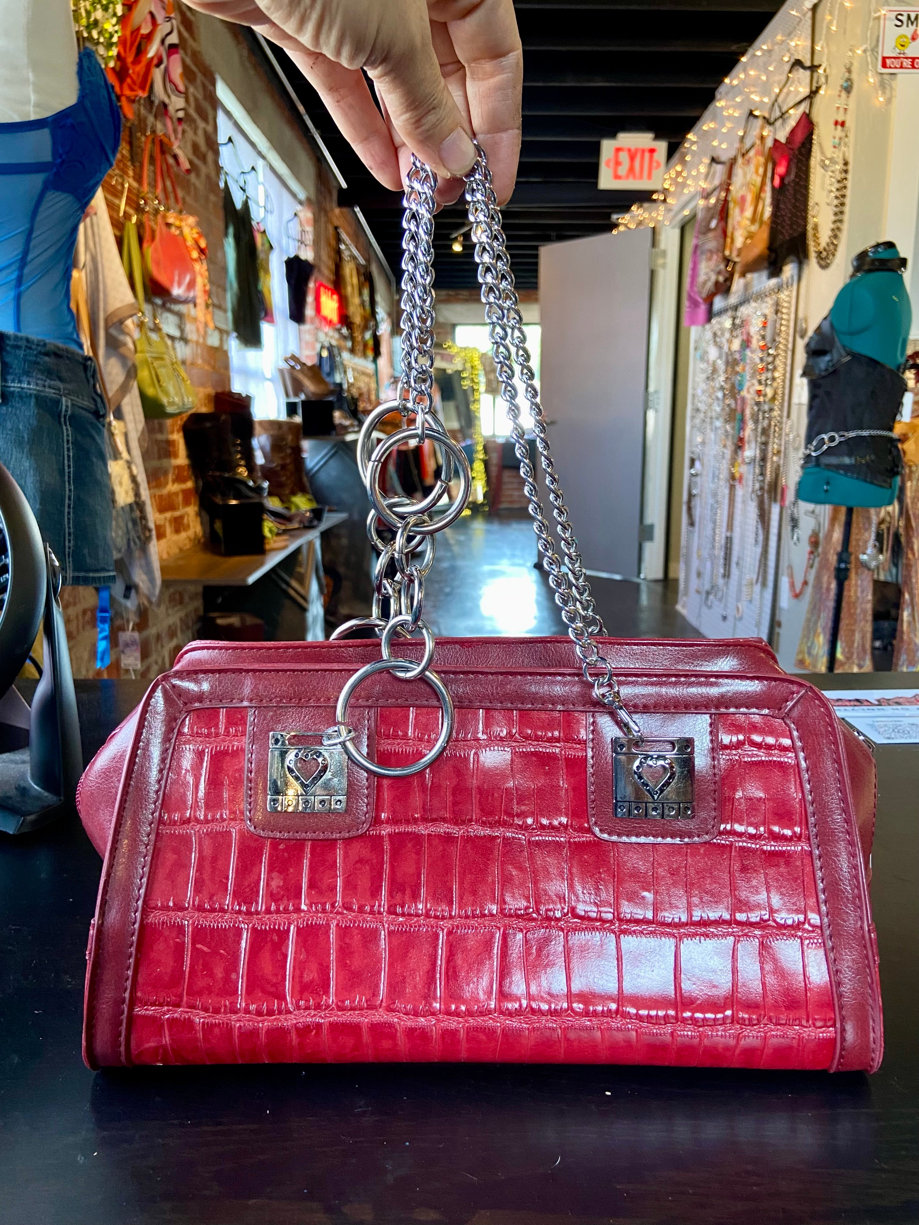 Reworked chains bag