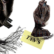 Silk blend scarf (OS)