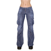 Y2K MISS SIXTY Cargo Jeans (S)