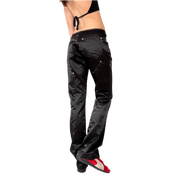 Y2K Low Rise Satin Pants (S)