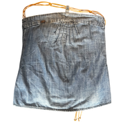 Miss Sixty Tied Denim Skirt