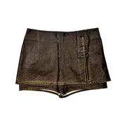 Grunge Leather Skort (XS/S)