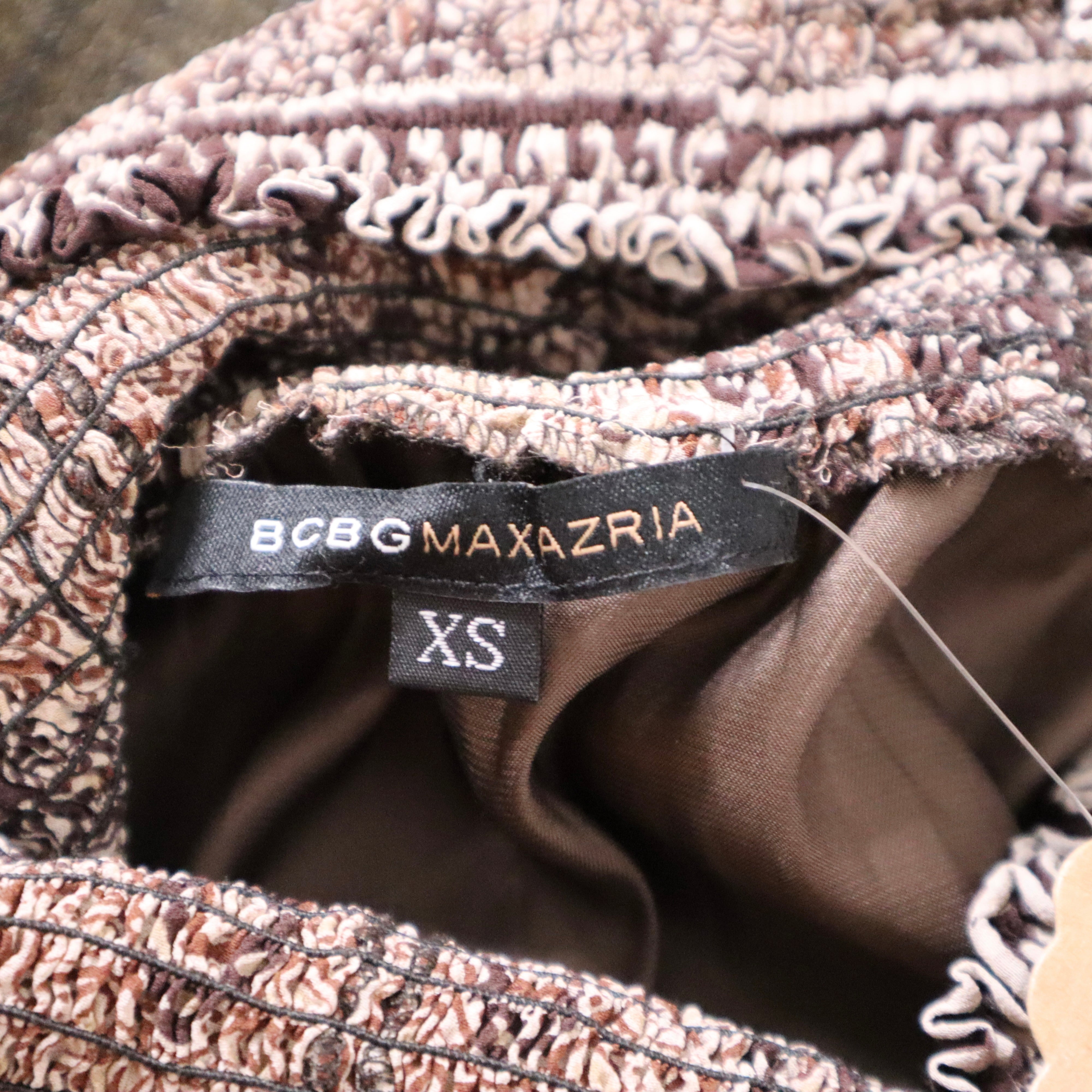 Y2K Silk Boho Brown Fairy Skirt (XS/S)