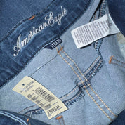 Early 2000s Low Rise Wide Leg Jeans (M)