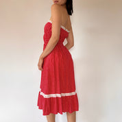 Vintage Strawberry Shortcake Dress (S)