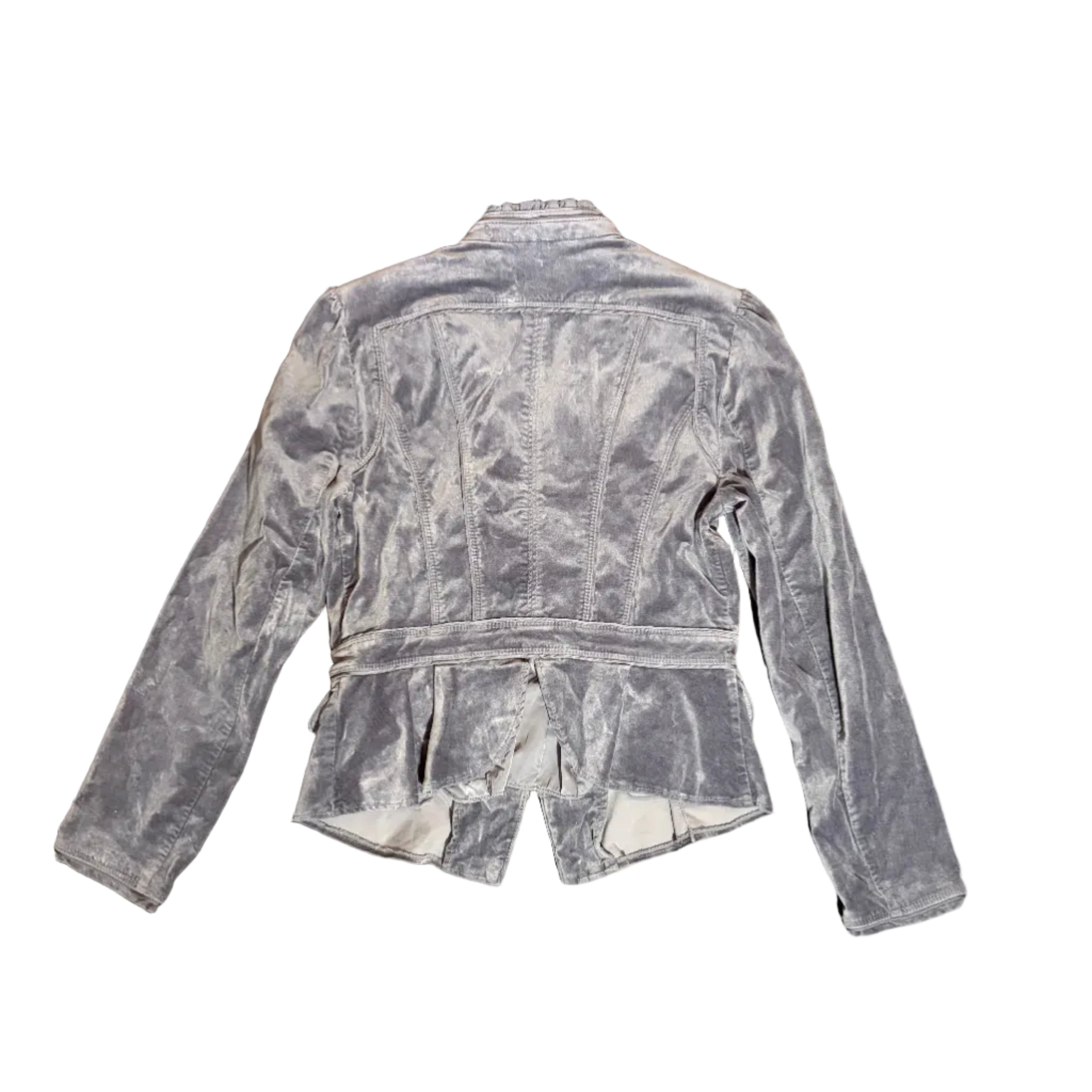 2000s Blue Velvet Jacket (s)
