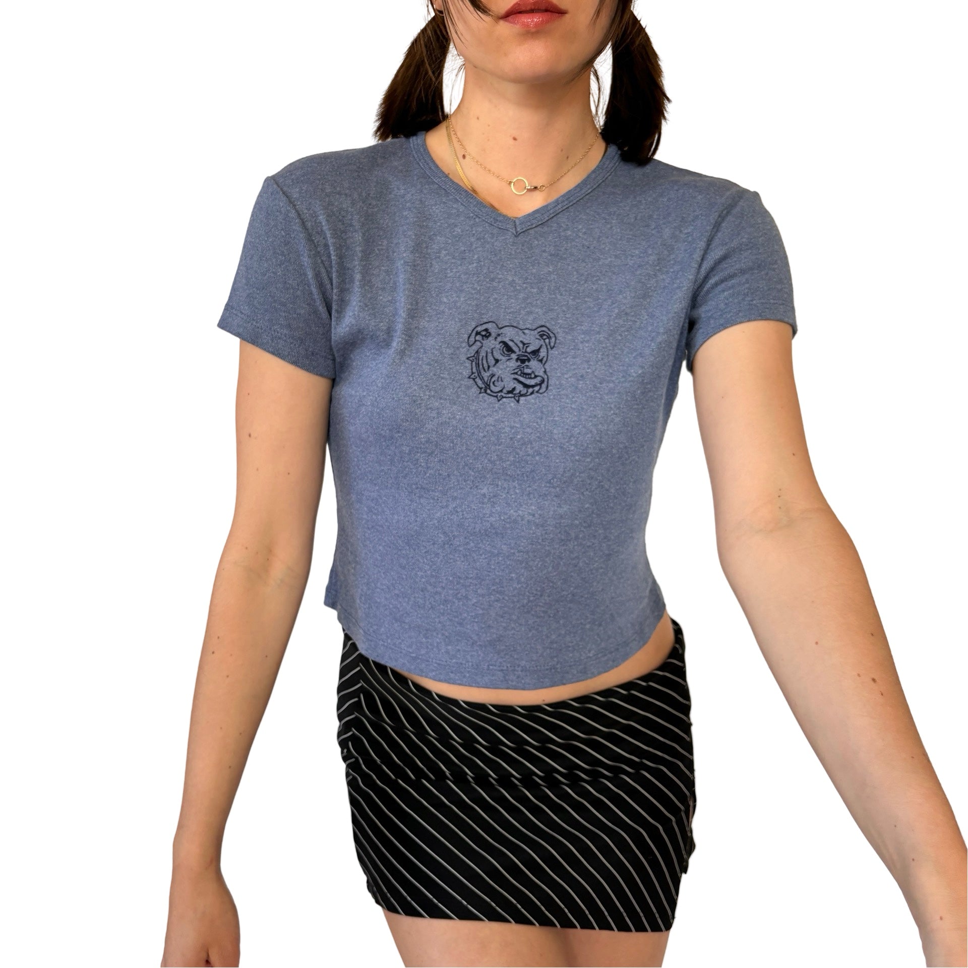 90s Bulldog Baby Tee (S)
