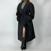 Vintage 80’s Italian Wrap Coat (L/XL/oversized fit)