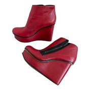 Diesel Platform Wedge Boots (8.5)