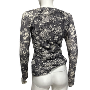 Vintage Lace up Whimsygoth Longsleeve Top (S)