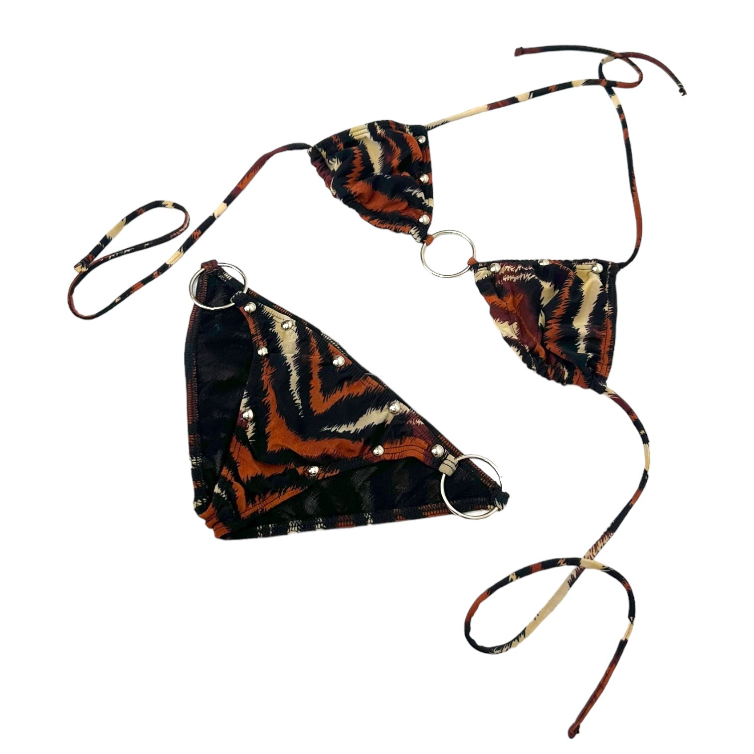Deadstock Studded Bikini (XS)