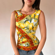 Dolce & Gabbana Sicilian Lemon Print Tank (M)