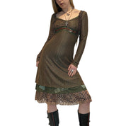 Save the Queen Medieval Midi Dress (S)