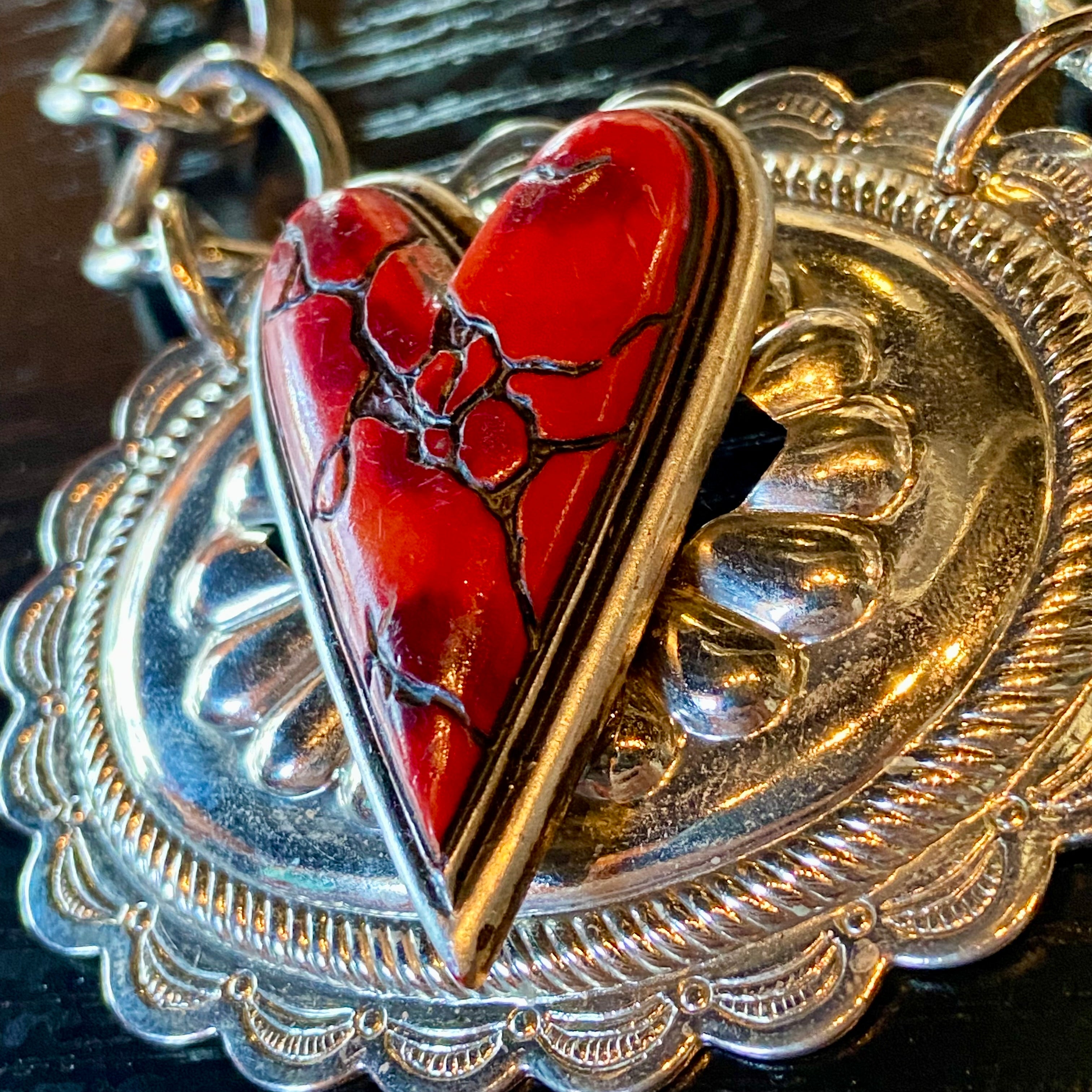 My lovely heart choker