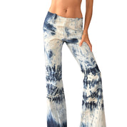 70s Custom Tie Dye Jeans (S)