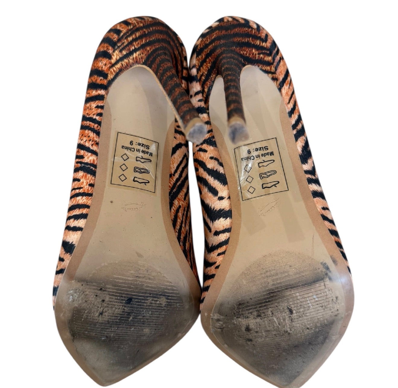 Shoe Republic LA Tiger Print Heels (9)
