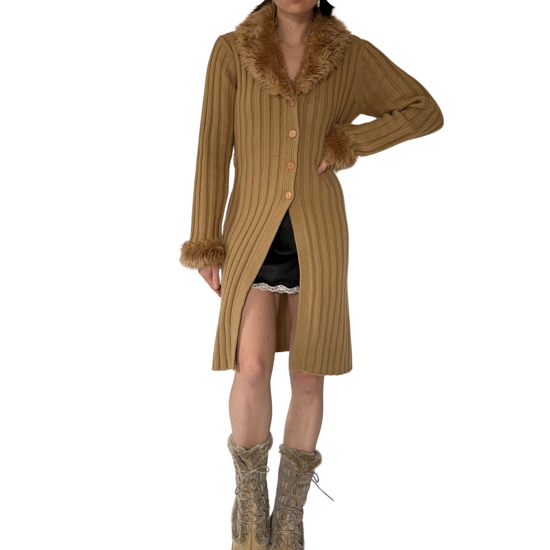 Y2K Penny Lane Cardigan (M)