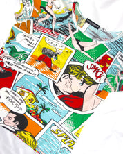 SS2004 Dolce & Gabbana Pop Art Comic Baby Tee (XS/S)