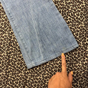 Diesel Stitching Detail Flare Jeans (S)