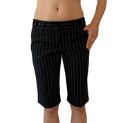 Y2K Pinstripe Shorts (XS)