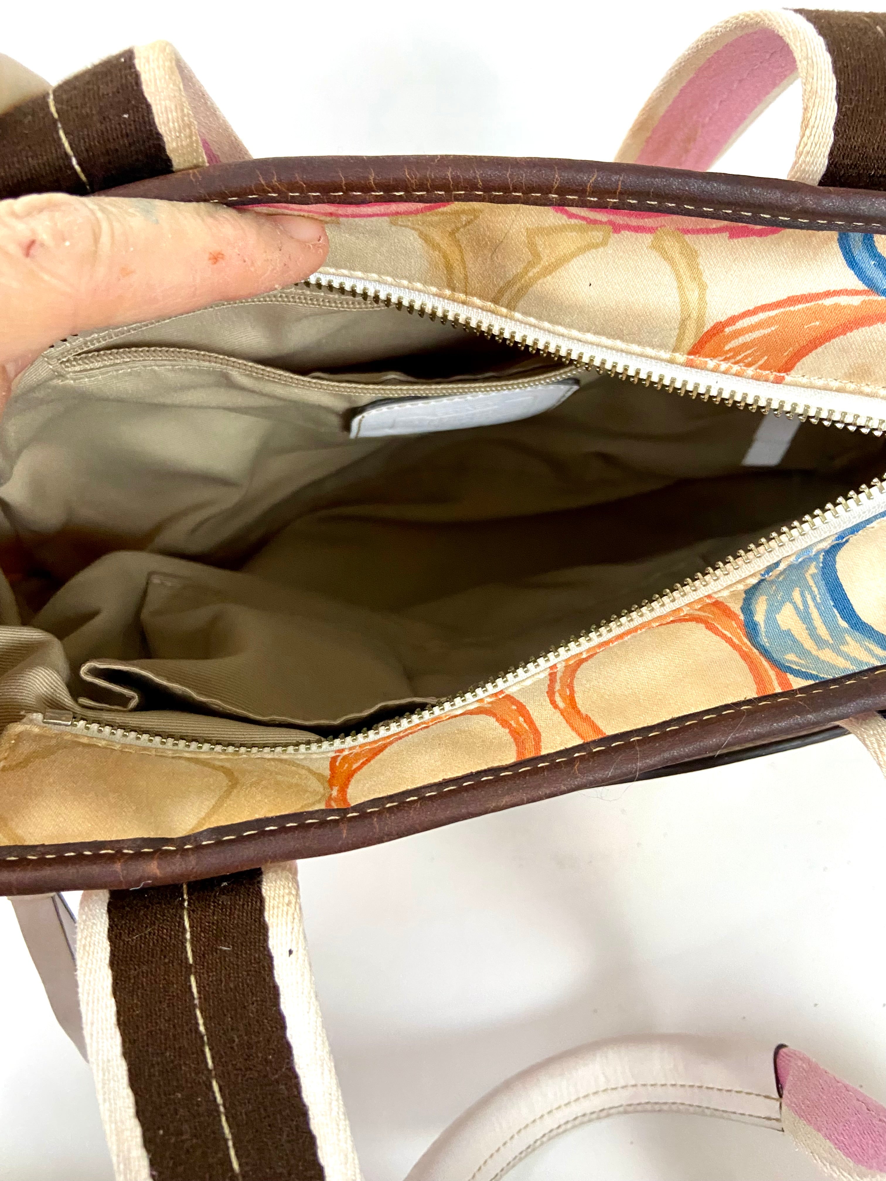 Reworked coach bag