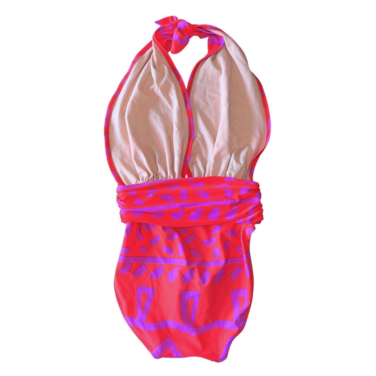 90s Neon One Piece Swimsuit (S)