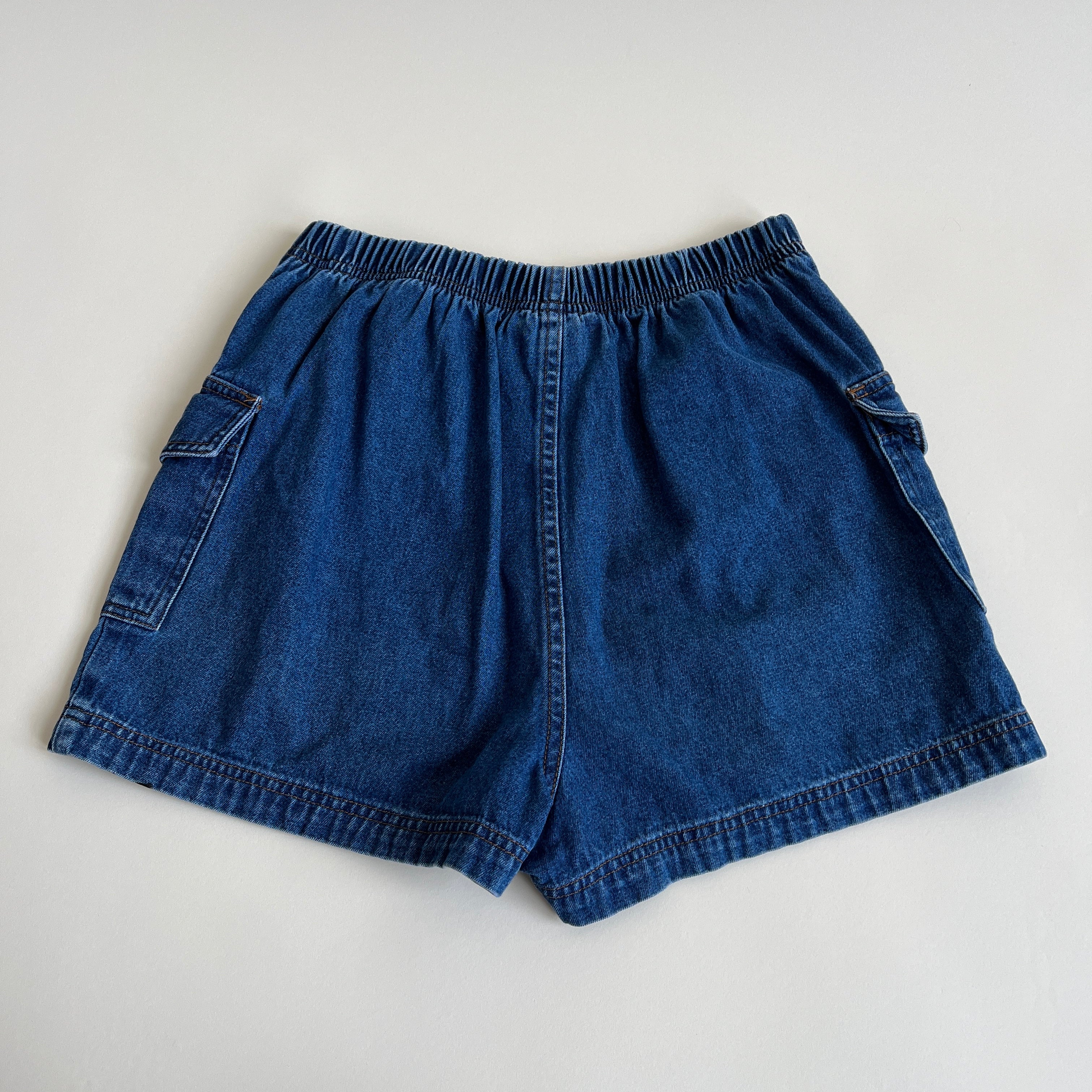 90s denim cargo short (M/L)