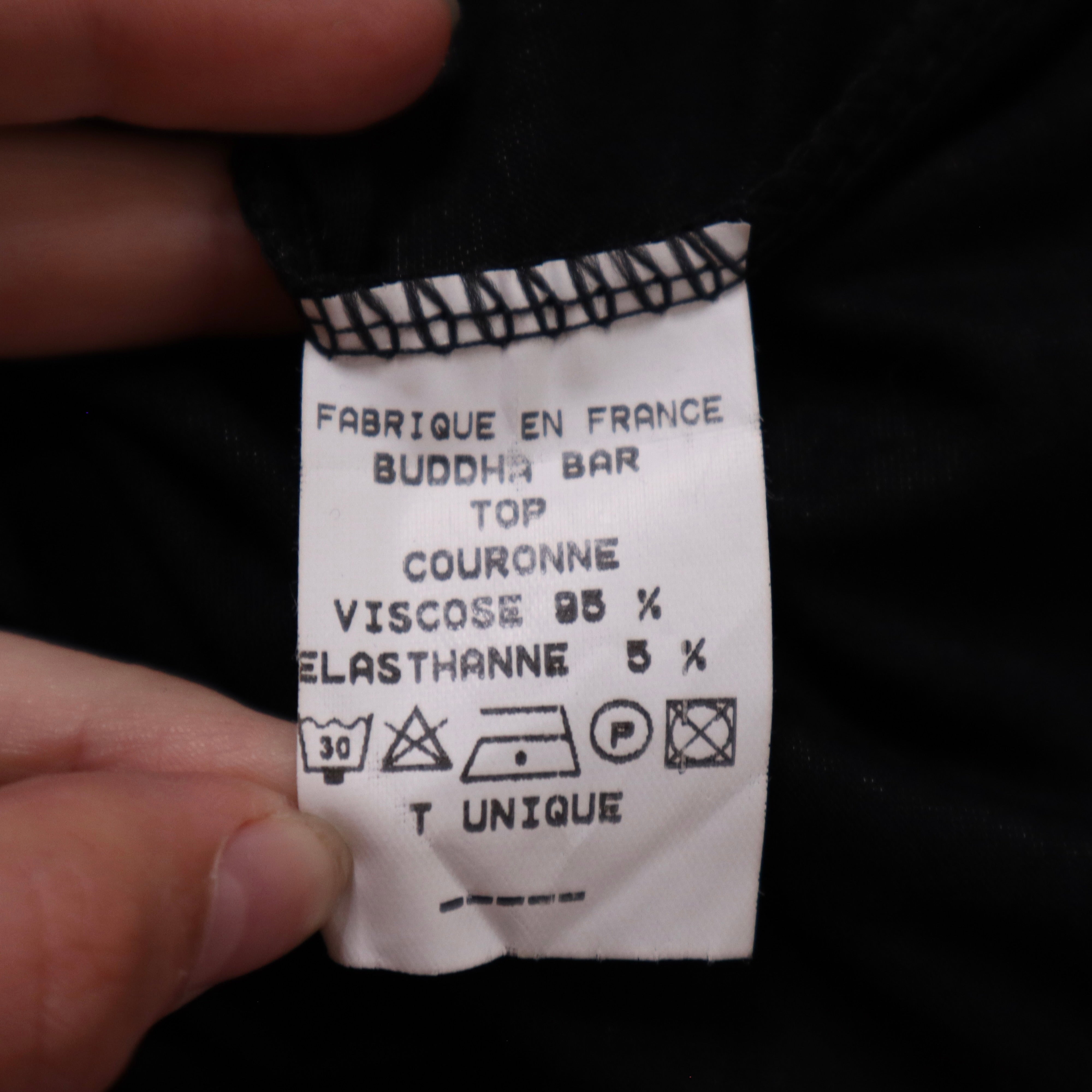 Y2K French Buddha Graphic Tank Top (S/M)