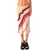 Pure Silk Y2K Skirt (M)