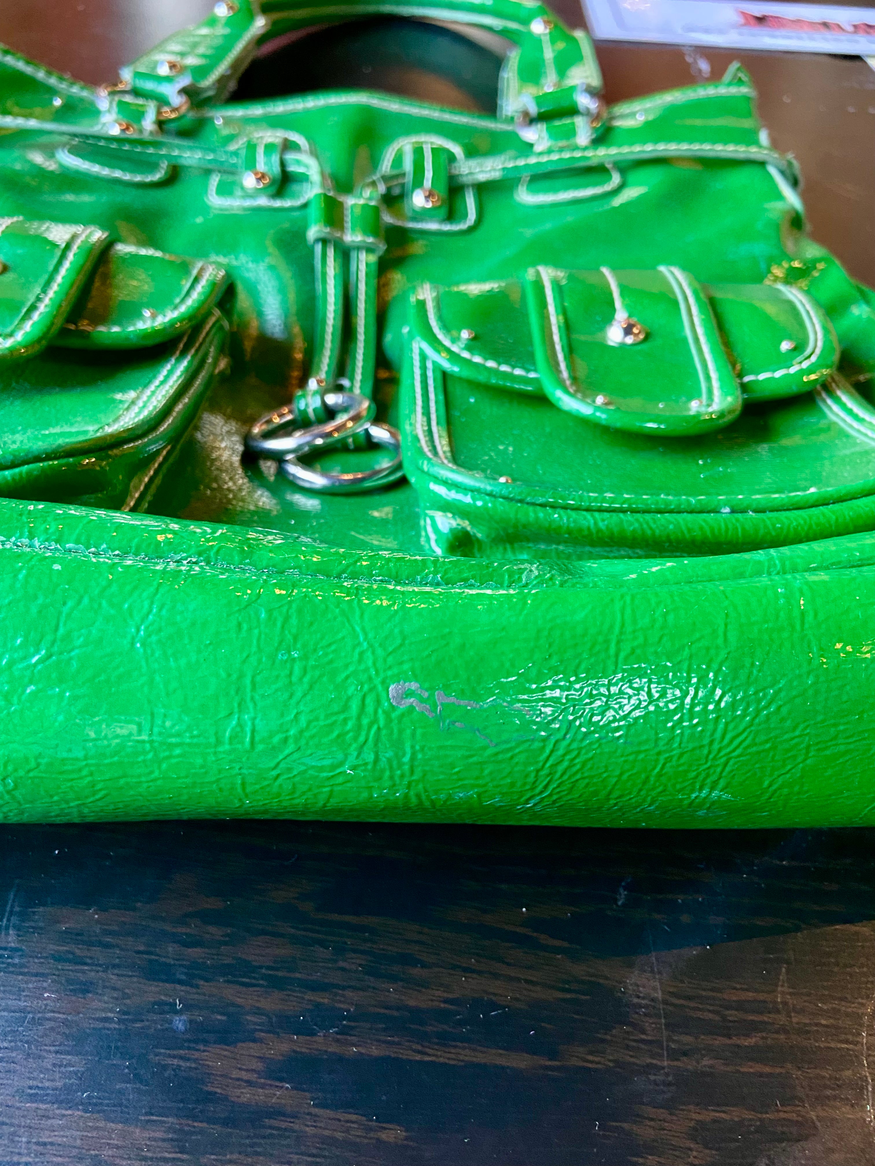 Luxy Kelly Green Hand Bag
