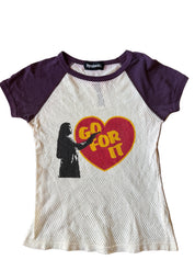 Hysteric Glamour Jersey Baby Tee (S)