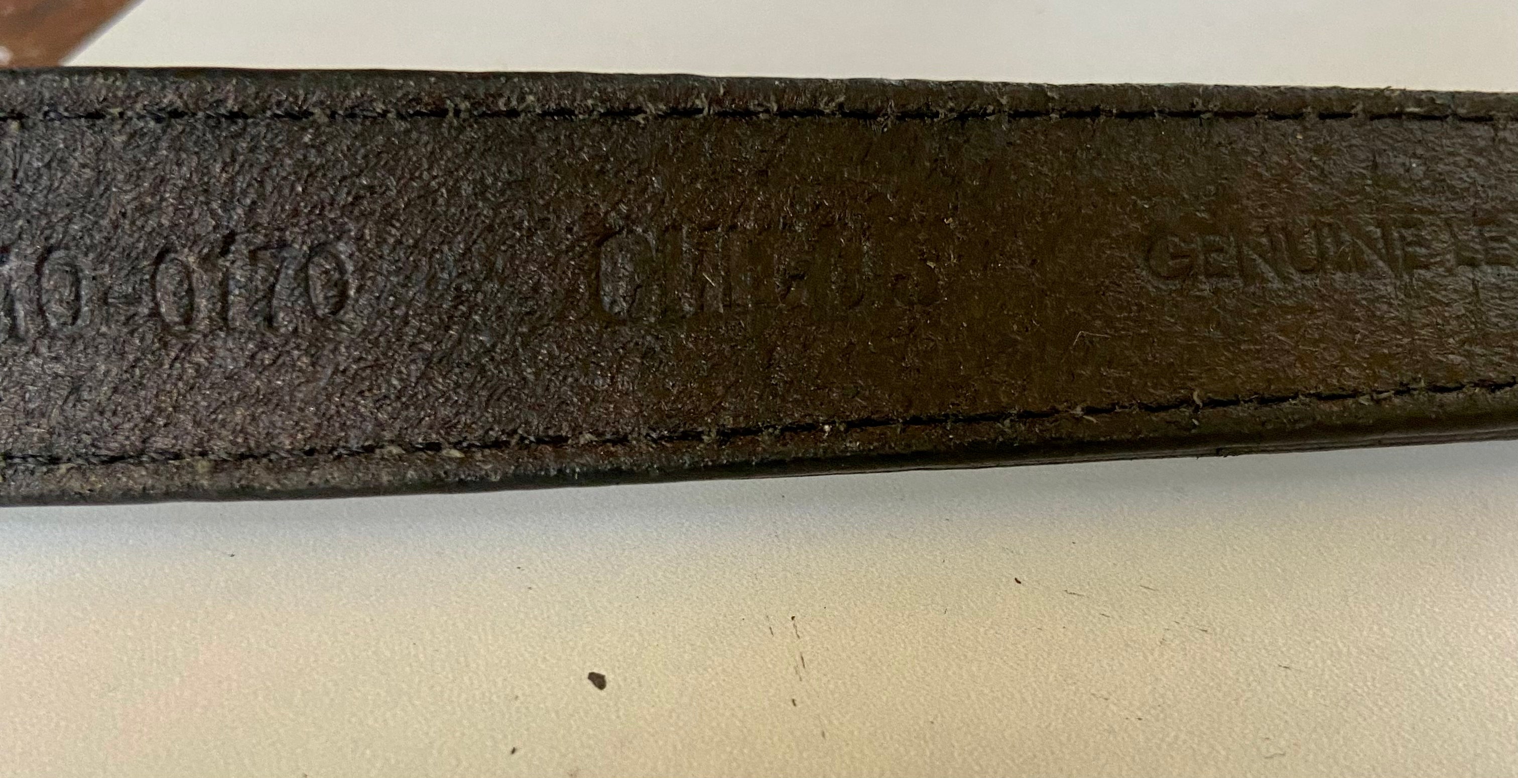 Black Chico’s belt