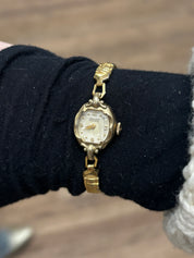 Dainty Gold Plated Gruen Watch