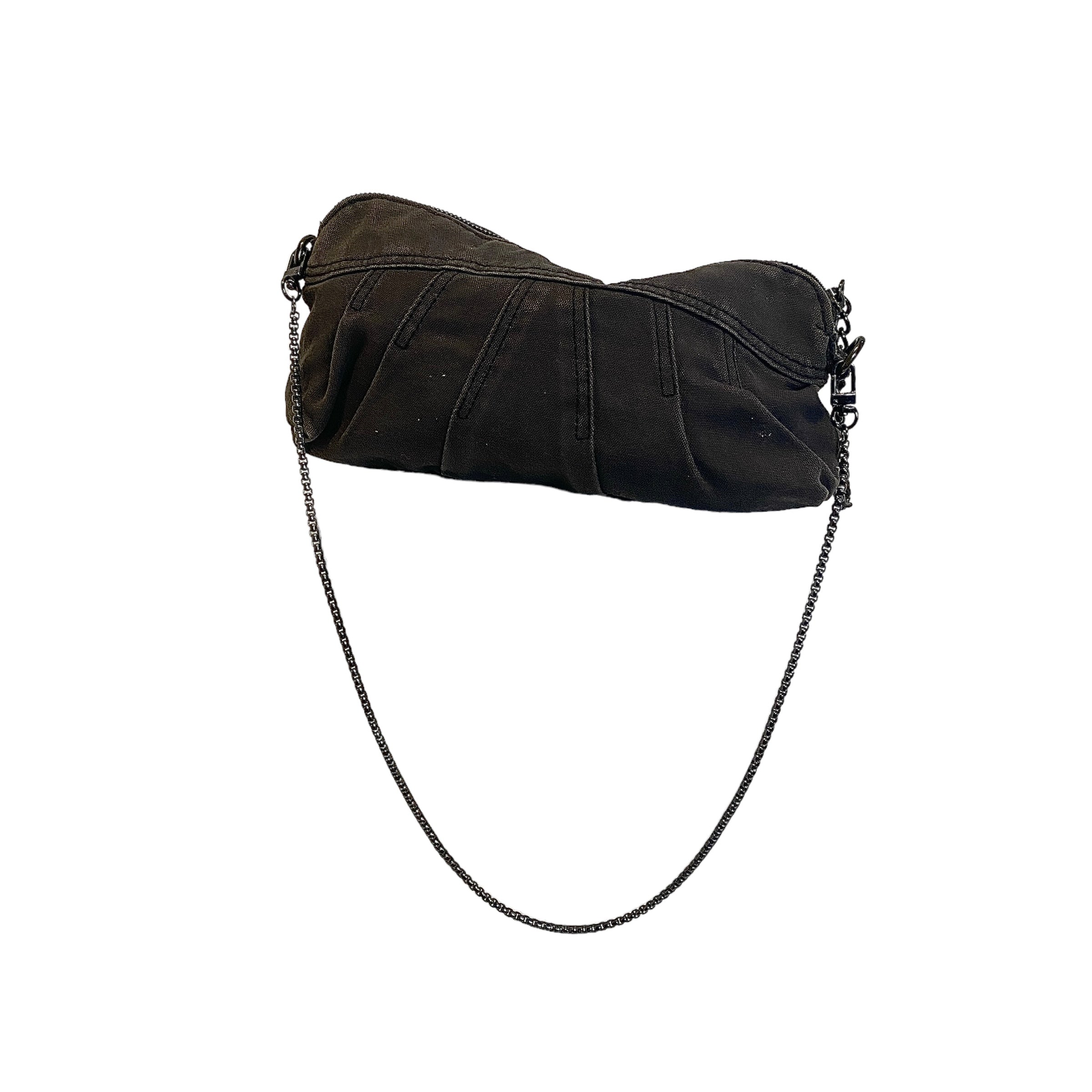Diesel Chain Logo Shoulder Bag