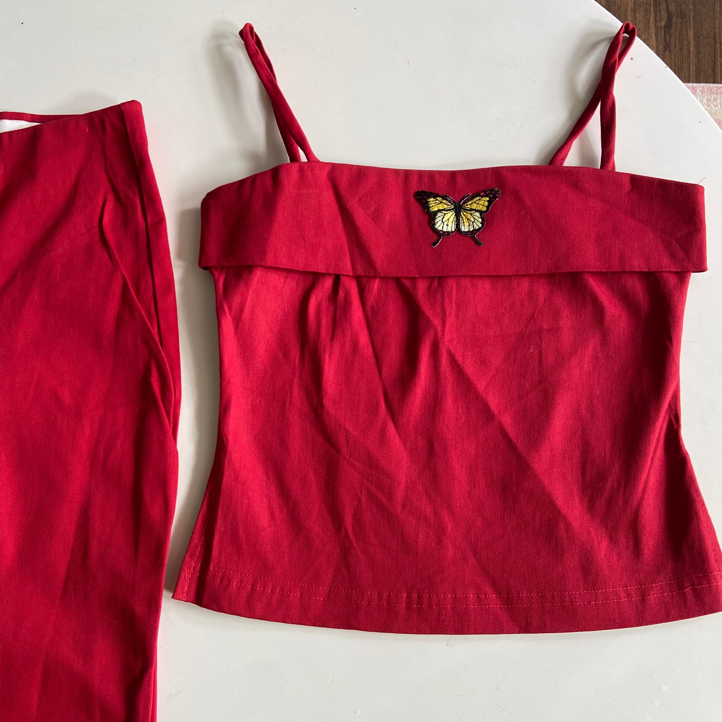 Two piece butterfly set