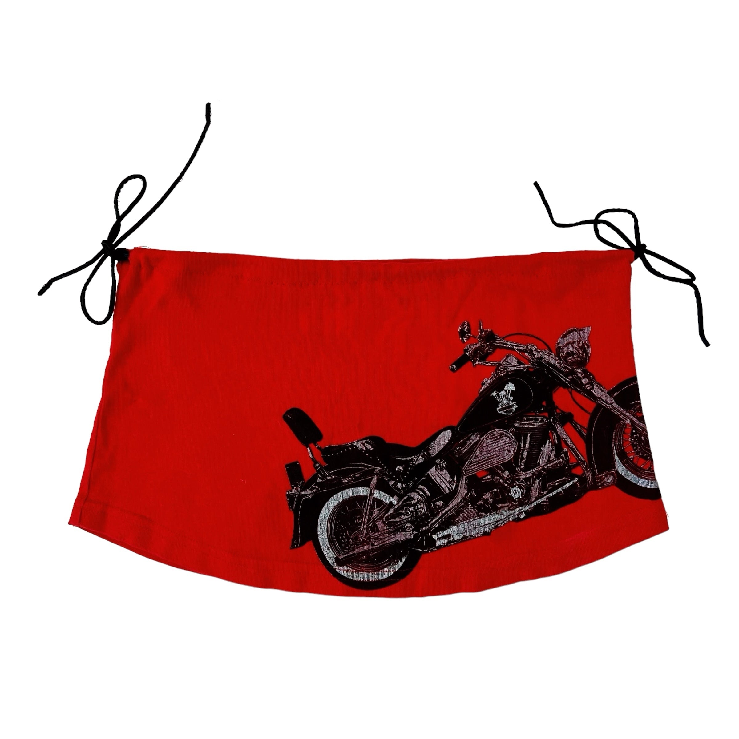 Reworked Micro Mini Biker Skirt (XS/S)