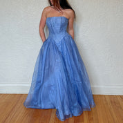 2000s Cinderella Blue Gown (M)