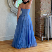 2000s Cinderella Blue Gown (M)