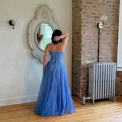 2000s Cinderella Blue Gown (M)