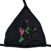 Argyle Laced Bikini Top (XS-XL)