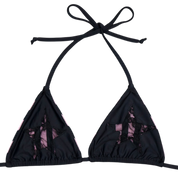 Stripe Laced Bikini Top (XS-XL)