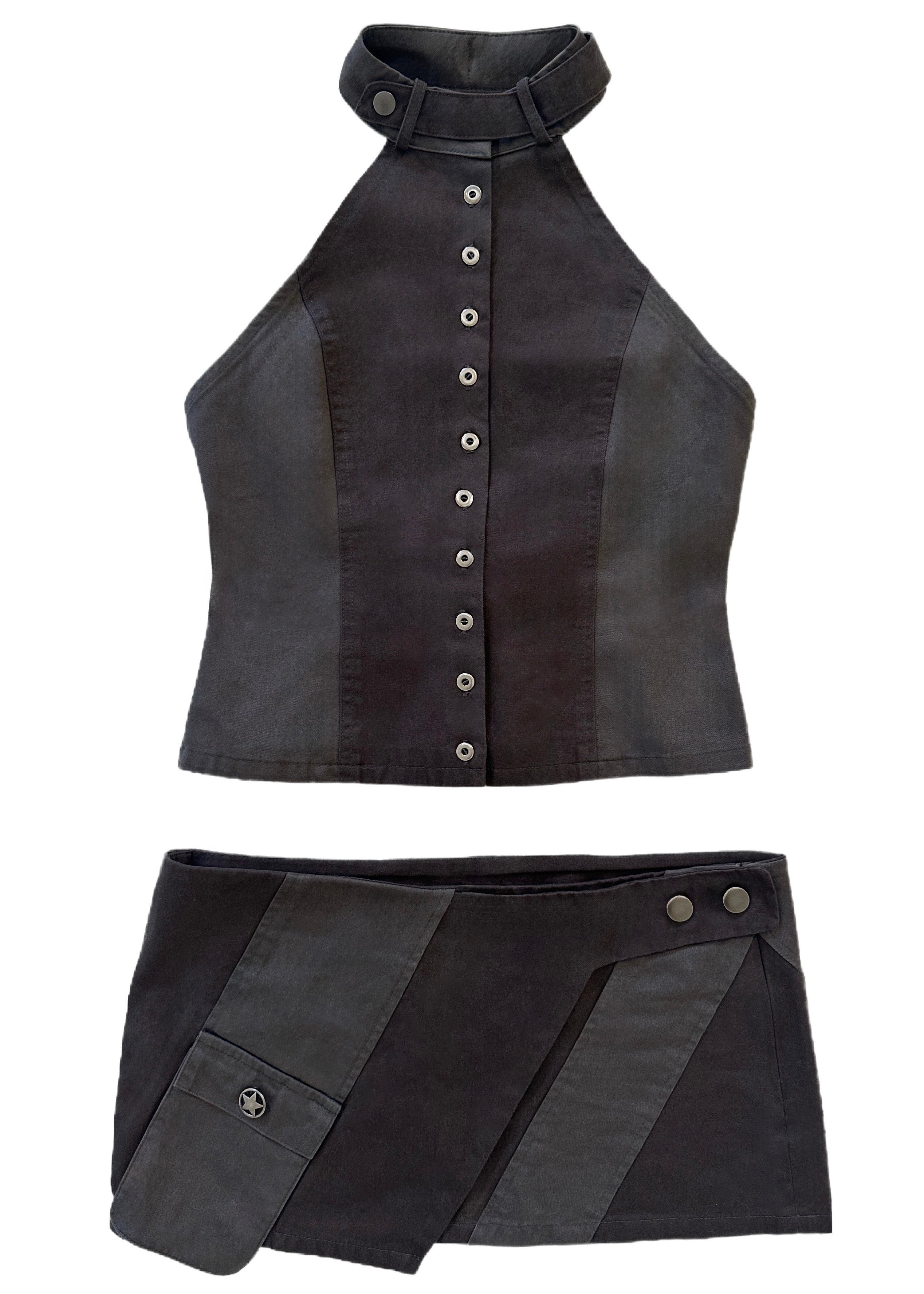 Cyber Mini Skirt (XS-XL)