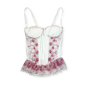 Dreamy Lace Flower Corset (XS/S)