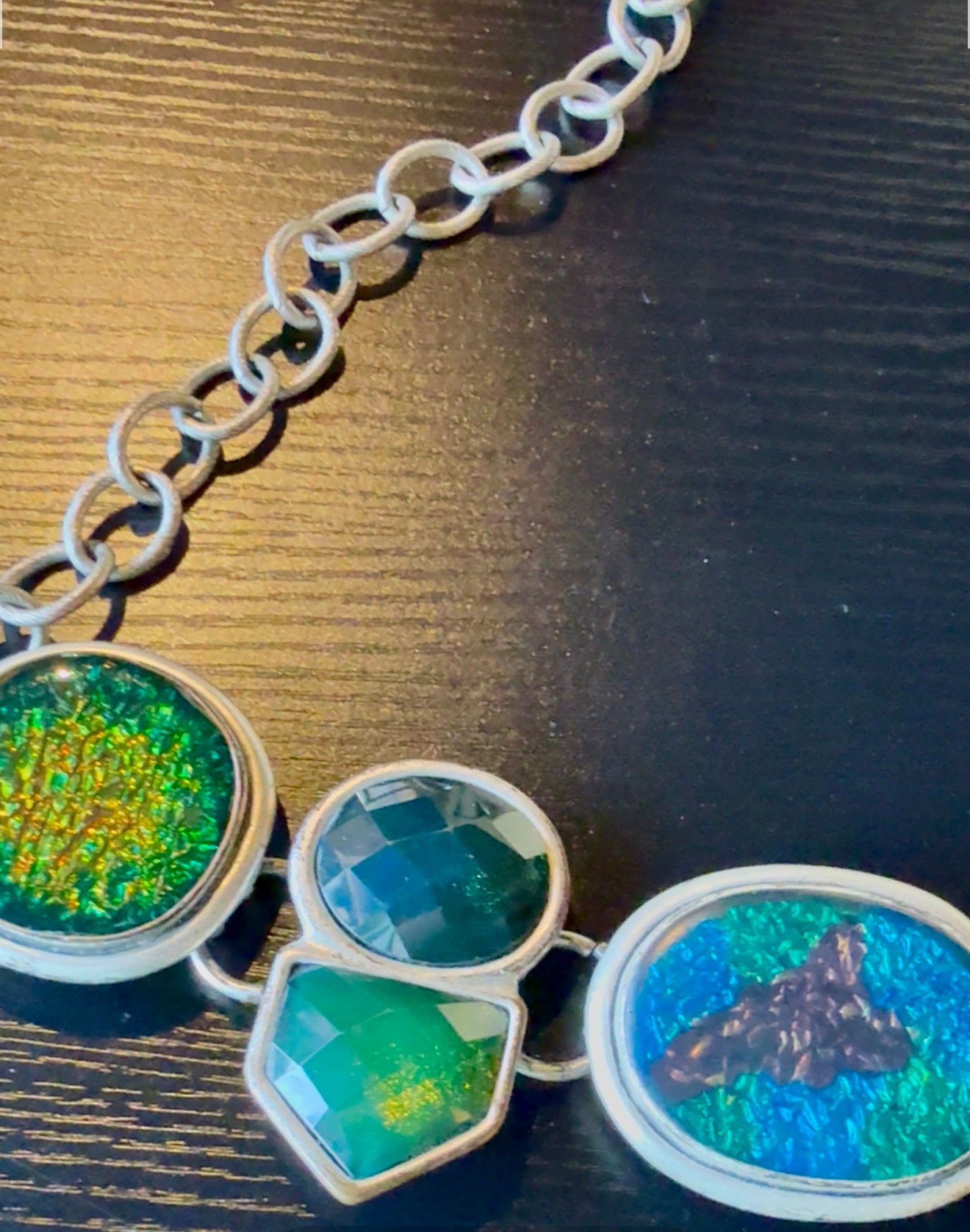 Vintage Chico's Retired Aged Pewter Tone