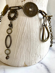 Heavy duty chunky chain belt